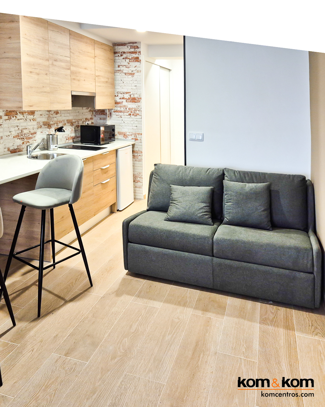 Cómo amueblar un apartamento turístico pequeño